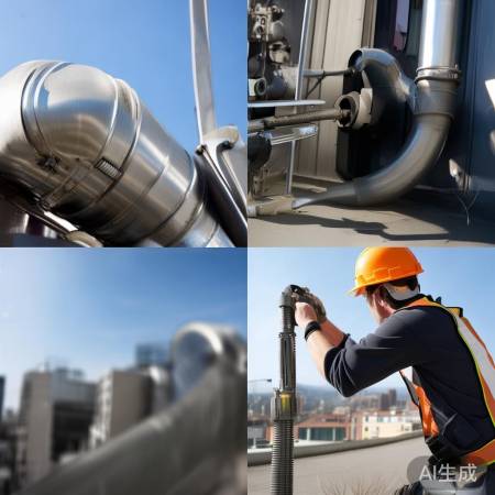 检查排烟管，拧紧螺丝防噪音