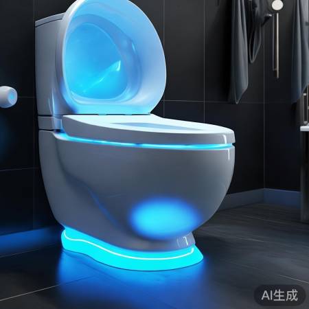 紫外线杀菌马桶,快速清洁