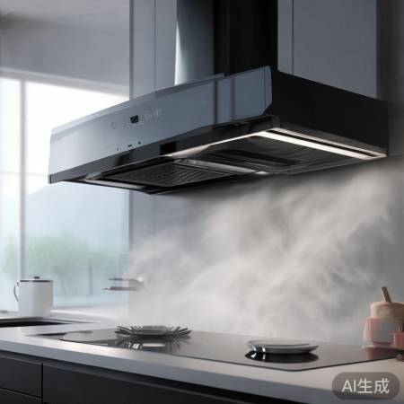 “智能油烟机，省心又人性化”