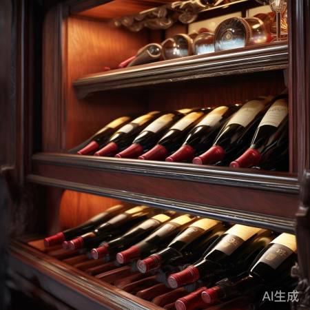 红酒柜斜板倾斜有讲究