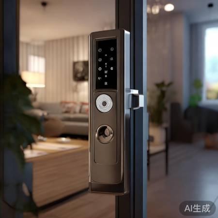 指纹锁多重保障，便捷安全无忧