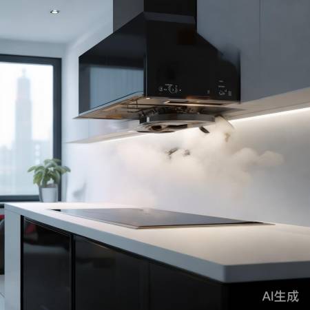“集成灶强吸油烟,节能环保升级