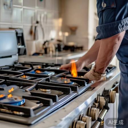 燃气灶定期检查保安全