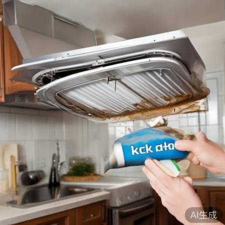 油烟机吸力不足，清理过滤网