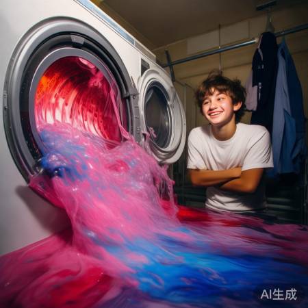室友洗衣意外洗掉口红