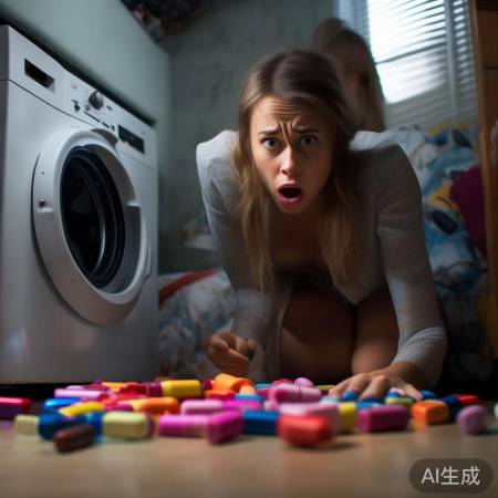 室友洗衣机里惊现口红