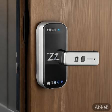 ZZ指纹锁电池,充电快,时尚外