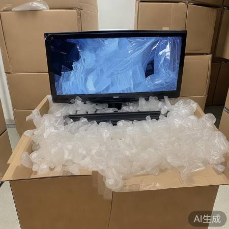 确保电视包装完好