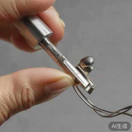 电线卡子紧握难松