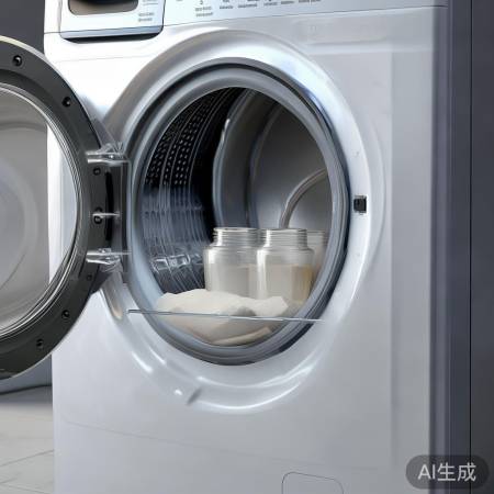 “白醋食碱洗洗衣机”