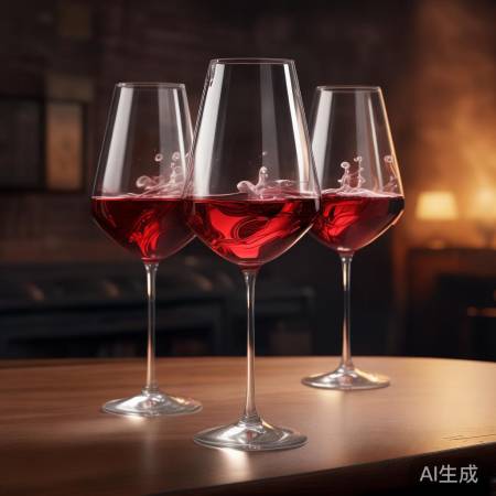 红酒杯高度有讲究