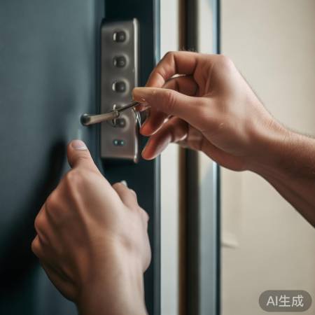 备用钥匙解门锁