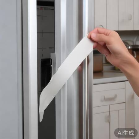 检查冰箱门密封性
