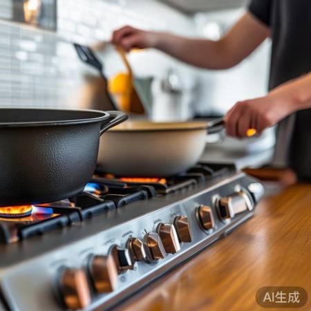 锅具火候调适中