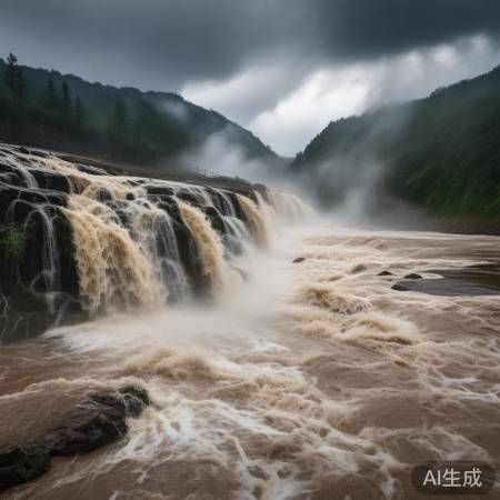洪水溢流，坚韧渡难关