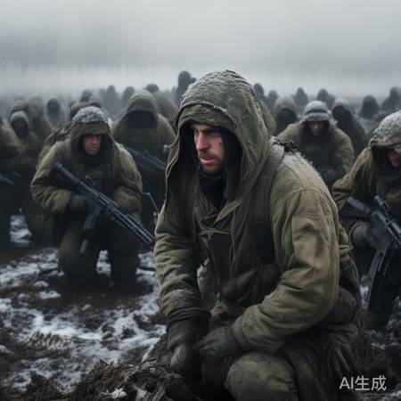 乌克兰士兵被困战火